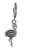 Kadın Flamingo Model Gümüş Charm