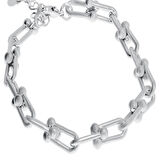 Kadın Çelik Halka Detay Bileklik