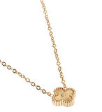 Kadın Yonca Model Mini Çelik Kolye