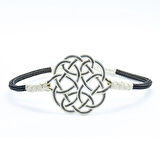 Kadın Çift Renkli Aşk Düğümü Bileklik