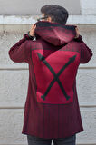 Bordo Erkek Archer Panço Hırka