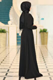 Adel Tesettür Abiye Siyah