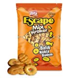 Bifa Escape Mix Kraker - Balık - Nokta - Badem 150 gr x 14 Adet