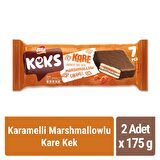 Bifa Keks Kare Kek Karamelli Marshmallowlu 175 gr x 2 Adet