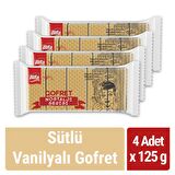 Bifa Nostalji Sütlü Vanilyalı Gofret 125 gr x 4 Adet