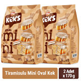Bifa Keks Mini Oval Kek Tiramisulu 170 gr x 2 Adet