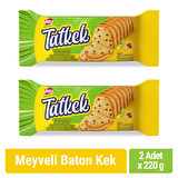 Bifa Tatkek Meyveli Baton Kek 220 gr x 2 adet