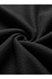 Erkek Basic Bisiklet Yaka Baskısız Düz Oversize Salaş Bol Kesim Polar Sweatshirt