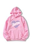 Unisex Barbie Baskılı Oversize Sweatshirt