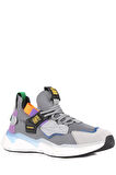 Stato - Gri Renk Bağcıklı Erkek Sneaker 25Y-1023