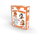 Laço Kids Çiftlik Hayvanlarını Öğreniyorum 1+ Yaş Büyük Boy Puzzle 2 - 3 - 4 - 5 Parça