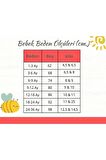 %100 Pamuklu Ekose Kumaş Bebek Üçlü Takım