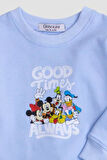 Mickey Mause Baskılı Oversize  Alt Üst Bebek Çocuk Eşorfman Takımı