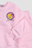 Tweety Lones Tunes Baskılı Oversize  Alt Üst Bebek Çocuk Eşorfman Takımı