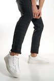 Mubiano Hakiki Deri 4500-B Beyaz Erkek Spor Ayakkabı & Sneaker