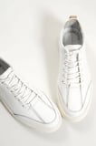 Mubiano Hakiki Deri 4500-B Beyaz Erkek Spor Ayakkabı & Sneaker