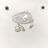 0.18ct F Color Pırlanta Tek Taş Küpe 14 Ayar Altın HD VİDEOLU