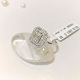 0.35ct F Color Baget Taşlı Pırlanta Yüzük 14 Ayar Altın HD VİDEOLU