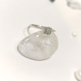 0.17ct G Color Kronet Pırlanta Yüzük 8 Ayar Altın HD VİDEOLU