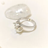 0.45ct G Color Badem Tırnaklı Tek Taş Pırlanta Yüzük 14 Ayar Altın HD VİDEOLU