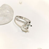 0.45ct G Color Badem Tırnaklı Tek Taş Pırlanta Yüzük 14 Ayar Altın HD VİDEOLU