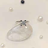 0.55ct G Color Tek Taş Pırlanta Yüzük 14 Ayar Altın HD VİDEOLU