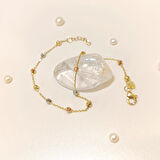 Dorika toplu Forse Zincirli Bileklik Künye 14 Ayar Altın HD VİDEOLU