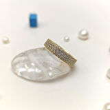 14 Ölçü Tam tur Taşlı Yüzük 14 Ayar Altın HD VİDEOLU