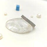 19 Ölçü Tam tur Taşlı Yüzük 14 Ayar Altın HD VİDEOLU