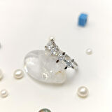 Beş Taş Yüzük 14 Ayar Altın HD VİDEOLU