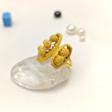 Dorika Toplu Yüzük 22 Ayar Altın HD VİDEOLU