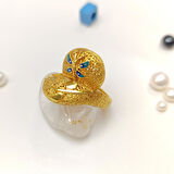 Yusufçuk Mineli Yüzük 22 Ayar Altın HD VİDEOLU