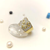 Taşlı Yüzük 14 Ayar Altın HD VİDEOLU