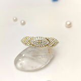 Taşlı Yüzük 14 Ayar Altın HD VİDEOLU