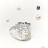 0.17ct Yarım Tur Pırlanta Taşlı Yüzük 14 Ayar Altın HD VİDEOLU