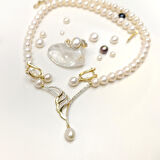 Gerçek İnci Taşlı Set Takım 14 Ayar Altın HD VİDEOLU