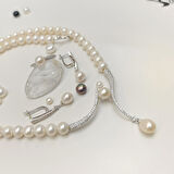 Gerçek İnci Taşlı Set Takım 14 Ayar Altın HD VİDEOLU