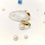 Klasik Halka Küpe 14 Ayar Altın HD VİDEOLU