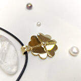 Yonca Kolye 14 Ayar Altın HD VİDEOLU