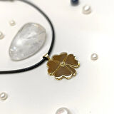 Yonca Kolye 14 Ayar Altın HD VİDEOLU