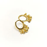 Dorika Toplu Halka Küpe 14 Ayar Altın HD VİDEOLU