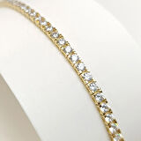 Su Yolu Bileklik Künye 14 Ayar Altın HD VİDEOLU