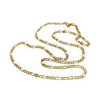 60cm 3.1mm Figaro Zincir 14 Ayar Altın HD VİDEOLU