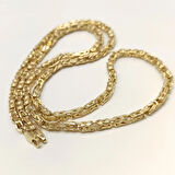 65cm 3,7mm Kral Zincir 14 Ayar Altın HD VİDEOLU