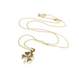 Yonca Kolye 14 Ayar Altın HD VİDEOLU