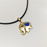 Mineli Fil Kolye 14 Ayar Altın HD VİDEOLU