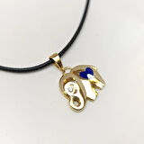 Mineli Fil Kolye 14 Ayar Altın HD VİDEOLU