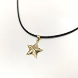 Yıldız Kolye 14 Ayar Altın HD VİDEOLU