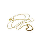 Kalpli Kolye 14 Ayar Altın  HD VİDEOLU