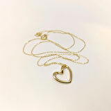 Kalpli Kolye 14 Ayar Altın  HD VİDEOLU